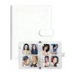 thumbnail image 1 of Carpeta para tarjetas Neffliwe A5 para fotos con 30 fundas, piel PU blanca, 1 of 7