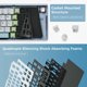 thumbnail image 3 of Teclado mecánico BOYI GMK67 65% tri‑modo inalámbrico RGB, 3 of 8