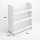 thumbnail image 4 of Estanteria con ruedas 3 niveles blanca, 4 of 7