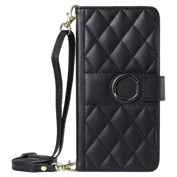 Funda tipo billetera FOXDOCK para Xiaomi POCO M5S 4G – Tapa abatible con correa para mujer