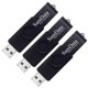 thumbnail image 1 of Memoria USB SamData 8 GB (paquete de 3) USB 2.0 negra, 1 of 6
