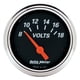thumbnail image 1 of Voltímetro AUTO METER Designer negro 5,87 cm, 1 of 1