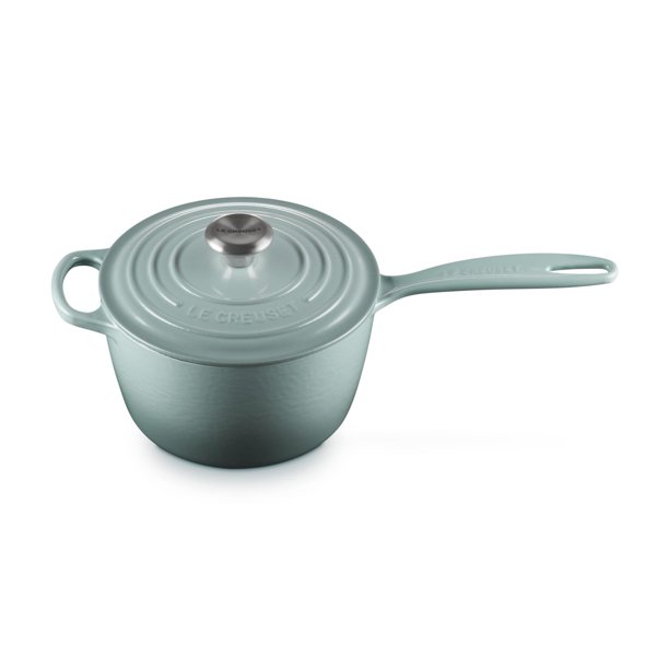 Cacerola Le Creuset de hierro fundido esmaltado Signature, 2,25 litros, sal marina
