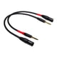 thumbnail image 1 of Cable de 6,35 mm TRS macho a XLR macho para micrófono 1/4 de pulgada y 30 cm, 1 of 7
