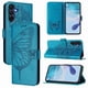 thumbnail image 5 of Funda Cartera Mariposa Para Samsung Galaxy A26 5g Con Soporte Y Ranuras Para Tarjetas Azul, 5 of 5