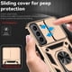 thumbnail image 4 of Estuche GANGXUN para Samsung Galaxy S22 Plus, soporte giratorio 360°, estilo mecánico y magnético, 4 of 5
