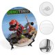 thumbnail image 4 of Dinotrux Plato decorativo de porcelana fina (bone china), plato decorativo de cerámica para hogar, oficina, soporte de pared, platos decorativos para dormitorio - 6 pulgadas (15 cm), 4 of 6