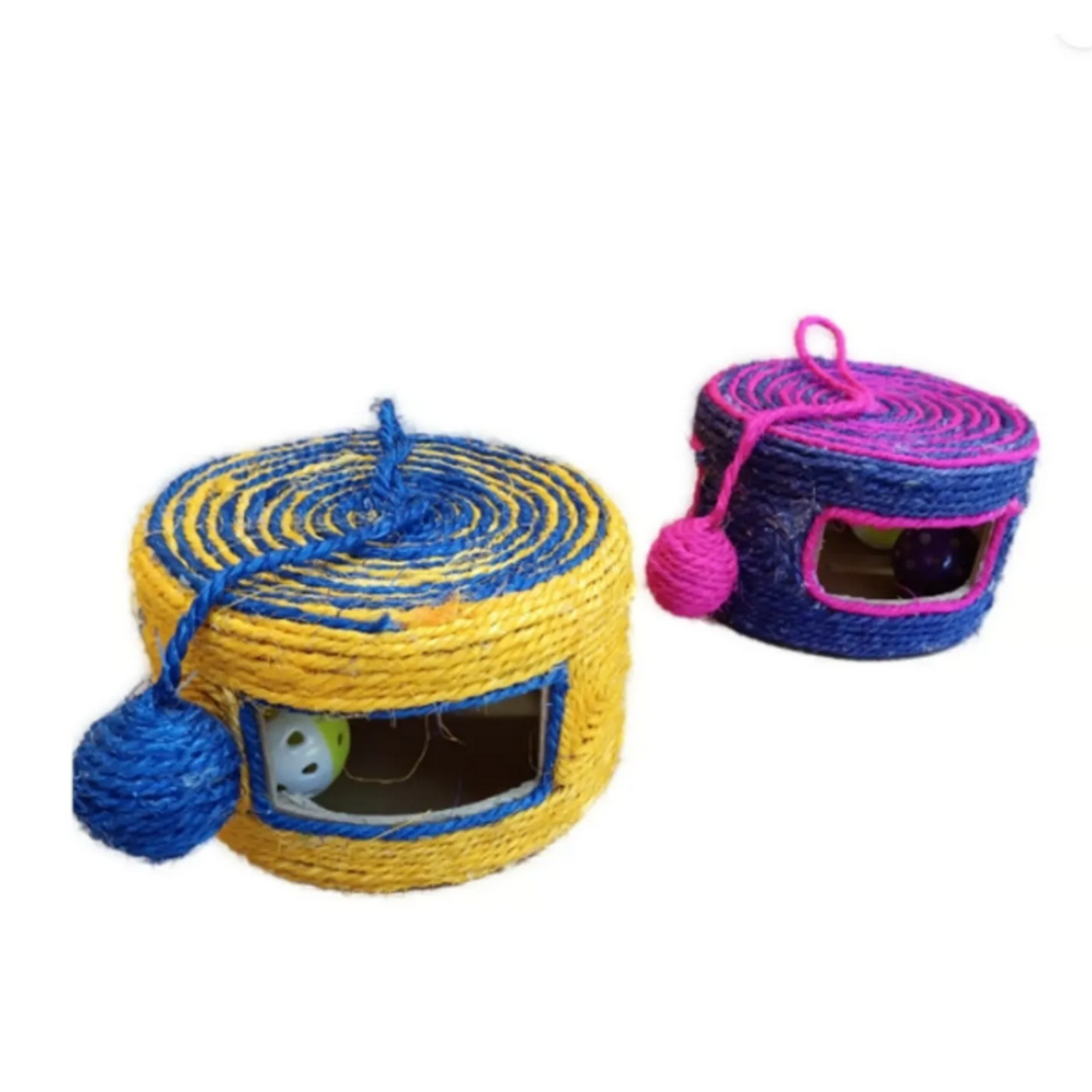 Genérico - Juguete Rascador Tambor Para Gatos Colores Surtidos