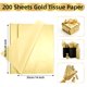 thumbnail image 2 of Papel de Seda JipeXter 36x51 cm Dorado 200 Hojas, 2 of 7