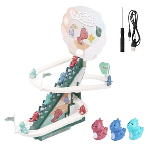 Bothyi - Track Slide Playset Teaching Aids Regalos Novedad Para Cumpleaños Fiestas Infantiles Verde