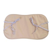 Magideal - Envoltura De Compresa De Aceite De Ricino, Paquetes De Aceite De Ricino Para Hígado Bolsa De Aceite De Ricino Ajustable Altamente Absorbente Lavable A Caqui