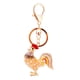 thumbnail image 3 of Llavero De Gallo Con Dijes De Mochila, Llavero De Aleación Con Diamantes De Imitación Para Mujeres Y Hombres, 3 of 5