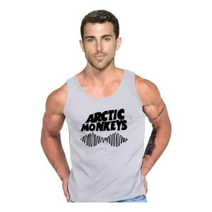 Persodesign - Polera Diseño Arctic Monkeys Rock Musculosa Tank Gym Life Talla S Gris Hombre