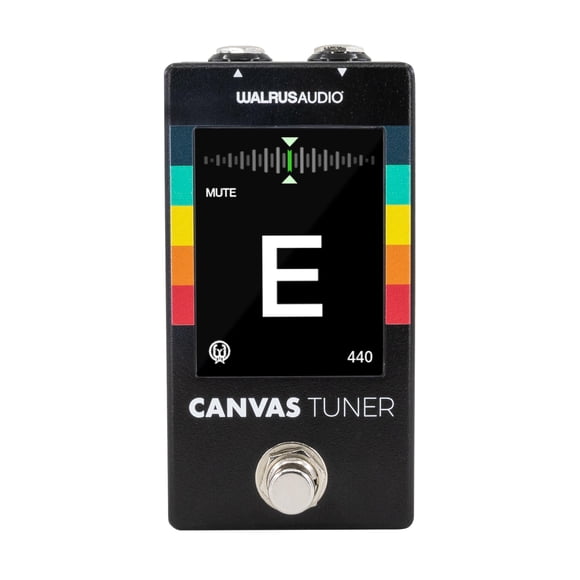 Pedal de guitarra Strobe Tuner Walrus Audio para guitarra y bajo