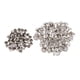 thumbnail image 1 of 50 pedazos de rhinestone remaches clavos botones para artesanías de costura 10mm plata, 1 of 3
