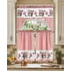 thumbnail image 4 of Set 3 Piezas Cortina Para Cocina Con Diseño Color Rosado, 4 of 4