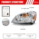 thumbnail image 2 of Faros ADCARLIGHTS Nissan Altima 02-04 Cromo (par), 2 of 9