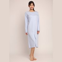 Mon Amour - Camisa Algodón Liso Con Bordado 261131 - S