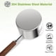 thumbnail image 2 of Vaso medidor Food Scoop de acero inoxidable 304, 250 ml, para mascotas, 2 of 7