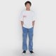thumbnail image 4 of Polera Niño Teen Manga Corta Back Print Blanco Corona, 4 of 5