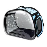 Ioensy - Jaula Transportadora Para Perros Y Gatos, Jaula Para Perros Pequeños, Para Cachorros, Gatos Y Perros Pequeños, Para Exteriores, Color Azul
