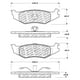 thumbnail image 3 of Pastillas Freno para auto Chrysler Imperial 1988-1993 Trasero, 3 of 6