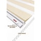 thumbnail image 5 of Cortina Roller Duo Zebra Dia y Noche 060X160 beige 060X160, 5 of 7