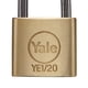 thumbnail image 2 of Candado Uso General Yale 20mm Bronce, 2 of 2