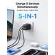 thumbnail image 2 of Cargador UGREEN de 5 puertos 45W USB‑C rápido con tecnología GaN, 2 of 9
