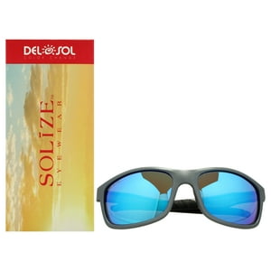 Delsol - Solize En Algún Lugar Bajo El Sol - Azul Charcol De Para Unisex - Gafas De Sol