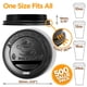 thumbnail image 2 of Tapas desechables para tazas de café de 300 ml a 700 ml (paquete de 500 unidades), 2 of 7