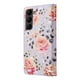 thumbnail image 5 of FOXDOCK Funda Tipo Cartera Floral para Samsung Galaxy S23 ,Funda con Tapa de Cuero PU, Protección Antigolpes con Ranuras para Tarjetas y Soporte, 5 of 5