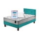thumbnail image 2 of Combo Cama Cannon 1 1/2 Plaza Textil + Respaldo Tela Turquesa, 2 of 8