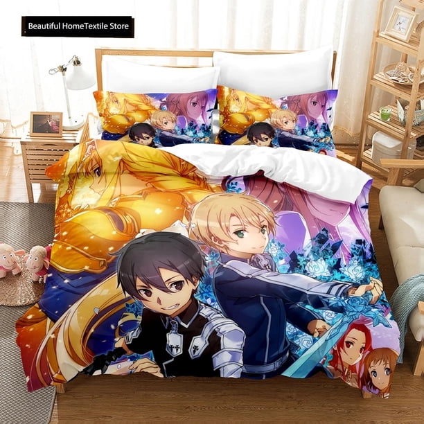 3DSword God Domain Bedding Sets Duvet Cover Set With Pillowcase Twin Full Queen King Bedclothes Duvet CoverBed Sheets