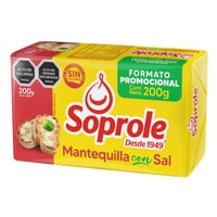 Mantequilla Con Sal 200 G Soprole