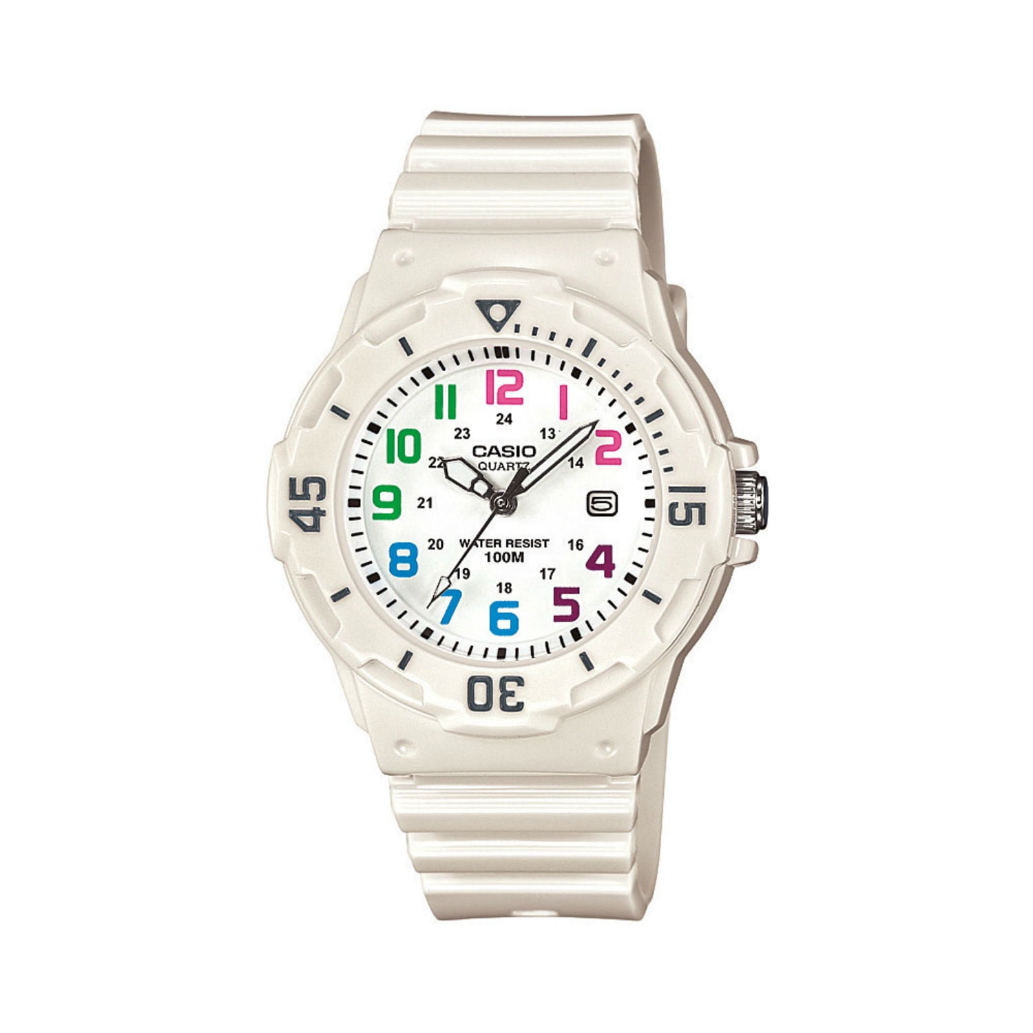 Reloj Analógico Casio Enticer Blanco Mujer