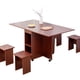 thumbnail image 2 of Comedor Plegable Multiuso + 4 Taburetes Cerezo Nativo, 2 of 5
