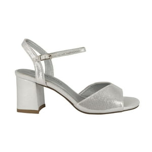 Sandalia De Vestir Eiris Plateado Alquimia