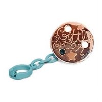 Suavinex - Broche Redondo Premium Couture Azul