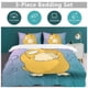 thumbnail image 5 of Psyduck Bed Duvet Cover Funny Anime Cartoon Bedding Sets Lightweight 3 Piece Comforter Sets, 5 of 5
