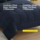 thumbnail image 3 of Juego de ropa de cama Sweet Home Collection Dorm Room Twin XL azul marino, 3 of 3
