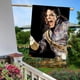 thumbnail image 5 of MICHAEL JACKSON -bandera de jardín temática. Regalo perfecto para fans, amigos y familiares, ideal para actividades al aire libre y decoración de fiestas.45CM*100CM, 5 of 5