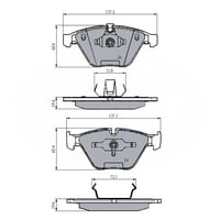 Pastillas Freno Para Auto Comline Cbp02033