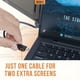 thumbnail image 2 of Monitor Xebec Tri-Screen 3 portátil dual de 13.3" USB-C, 2 of 9
