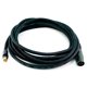thumbnail image 1 of Cable Monoprice XLR macho a RCA macho de 15 pies negro Premier Series, 1 of 4