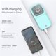 thumbnail image 4 of Ventilador de cuello portátil Allxin Mini Quiet USB recargable rosa, 4 of 9