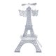 thumbnail image 3 of Estatuilla De La Torre Eiffel Portavelas Giratorio Ornamento Decoración Encantadora Mariposa Duradera, 3 of 3