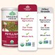 thumbnail image 3 of Suplemento de Fibra Organic India Psyllium Cáscara Entera 350 ml, 3 of 3
