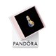 thumbnail image 1 of Charm PANDORA, sol y luna dividibles en dos tonos con cristales azules, 1 of 3
