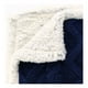 thumbnail image 3 of Frazada Andes Jacquard Sherpa Azul 1.5 Plaza, 3 of 3